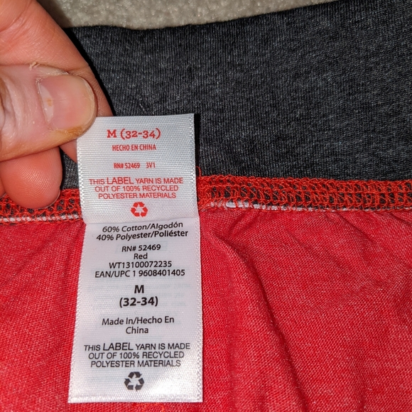 Nwt Valentine's Day Men's Red Sleep Pants - Picture 6 of 16